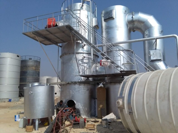 高鹽高有機(jī)物廢液焚燒爐